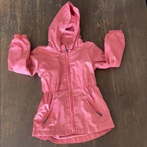 Old navy pink windbreaker jacket